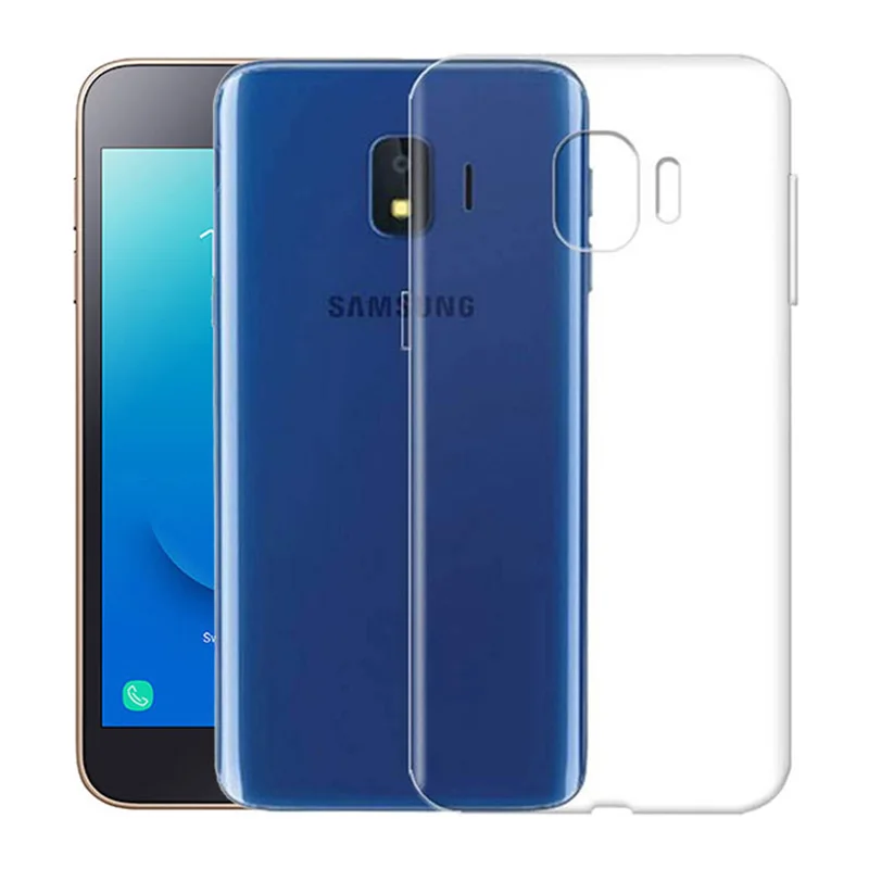 Мягкая задняя крышка из ТПУ для телефона Samsung Galaxy J2 Core Prime Pro 2018 прозрачные