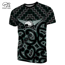 

PLstar Cosmos New Zealand Country Flag Maori Aotearoa Tribe 3DPrint Streetwear Summer Casual Funny Tee Short Sleeve T-Shirts A7