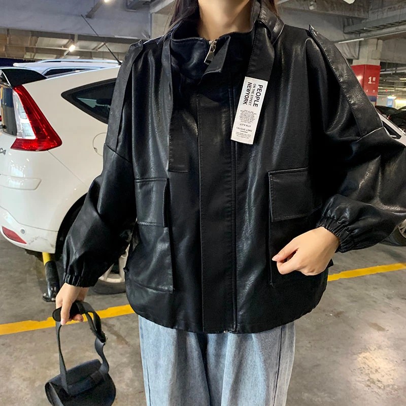 Womens vintage leather jacket