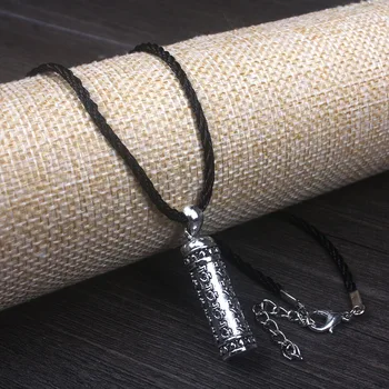 

Wholesale Tibetan Silver Buddhist Prayer Box Pendant Necklace Tibetan Ghau Box Pendan Tibetan Gawu Box Necklace