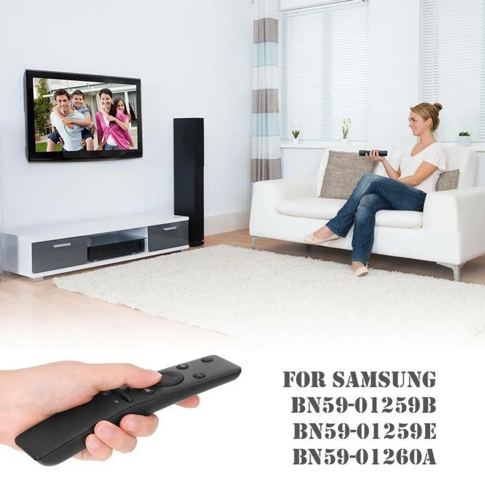 1 шт. большая кнопка Smart tv пульт дистанционного управления для samsung BN59-01260A BN59-01259B/E/D BN59-01260A tv пульт дистанционного управления