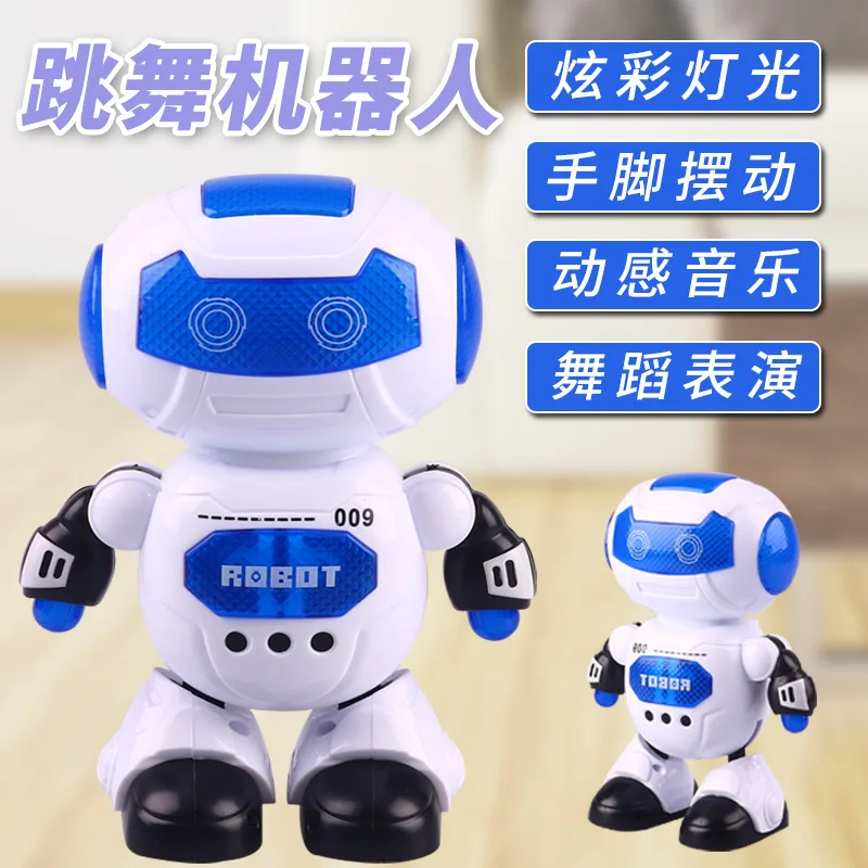 

New Style Electric Dancing Robot Toys Colorful Light Singing And Dancing Robot Children's Day Children Gift