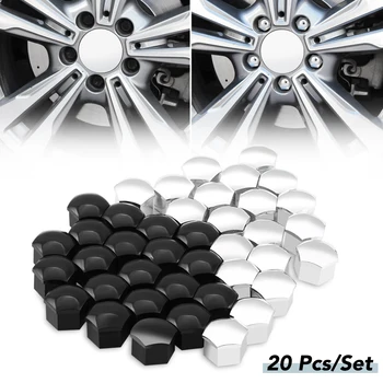 

20Pcs Car Wheel Nut Caps Hub Screw Cover 17mm for Volvo XC60 V60 V40 V70 XC90 S90 V90 S80 S60 C30 C70 S40 V50