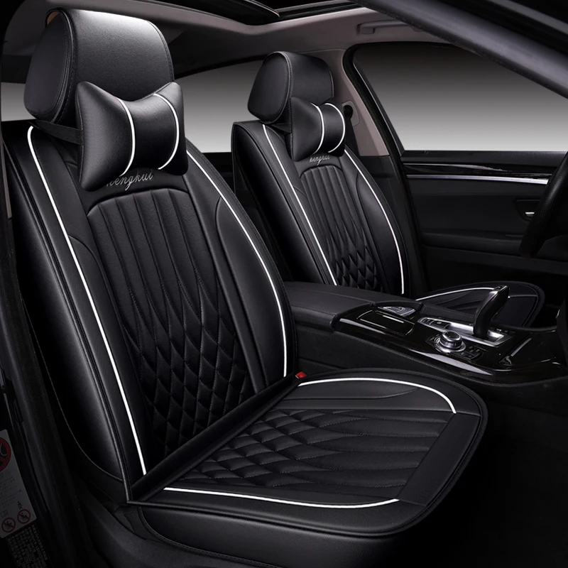 Чехлы для автомобильных сидений из искусственной кожи с полным покрытием для BMW Mini F54 R55 R59 F55 R56 R60 F56 R57 R61 F57 R58
