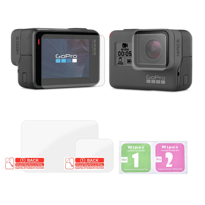 Аксессуары для Gopro hero 5 Защитная крышка объектива пленка экшн-камеры | Электроника