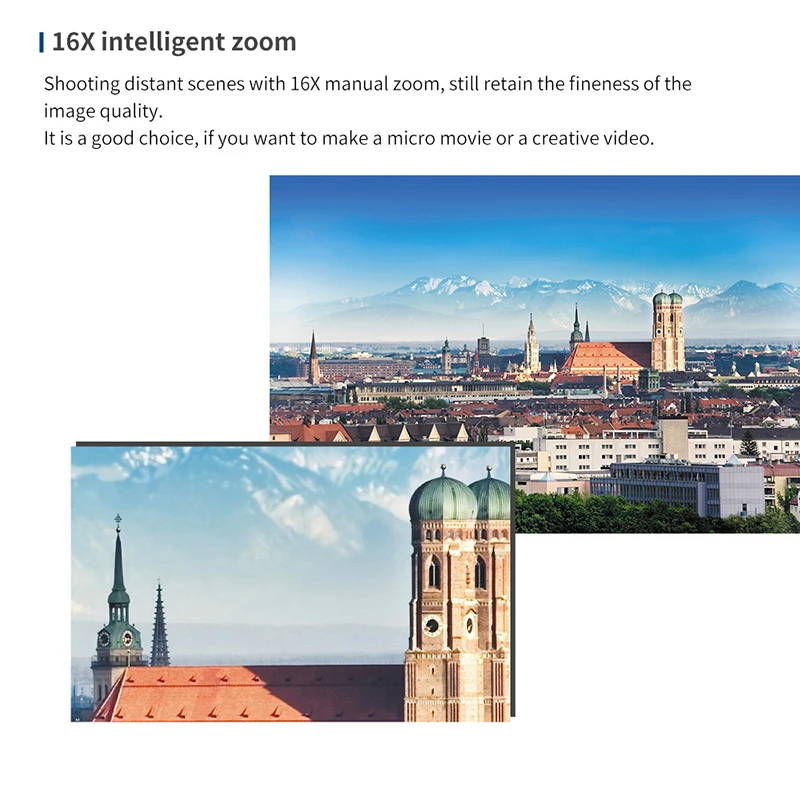 4K Video Camera IR Night Vision Camcorder Full HD Ordro AE8 Digital Vlog Cameras Filmadora Professional for YouTube Blogger