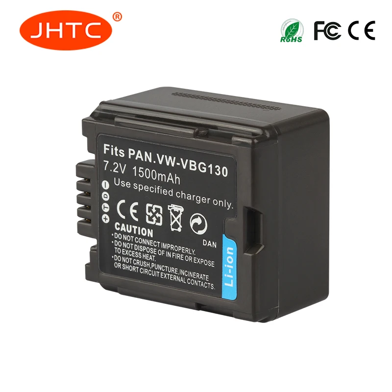 Аккумулятор для фотоаппарата VW VBG130 1500 мАч|camera battery|battery for camerabattery vw-vbg260 |