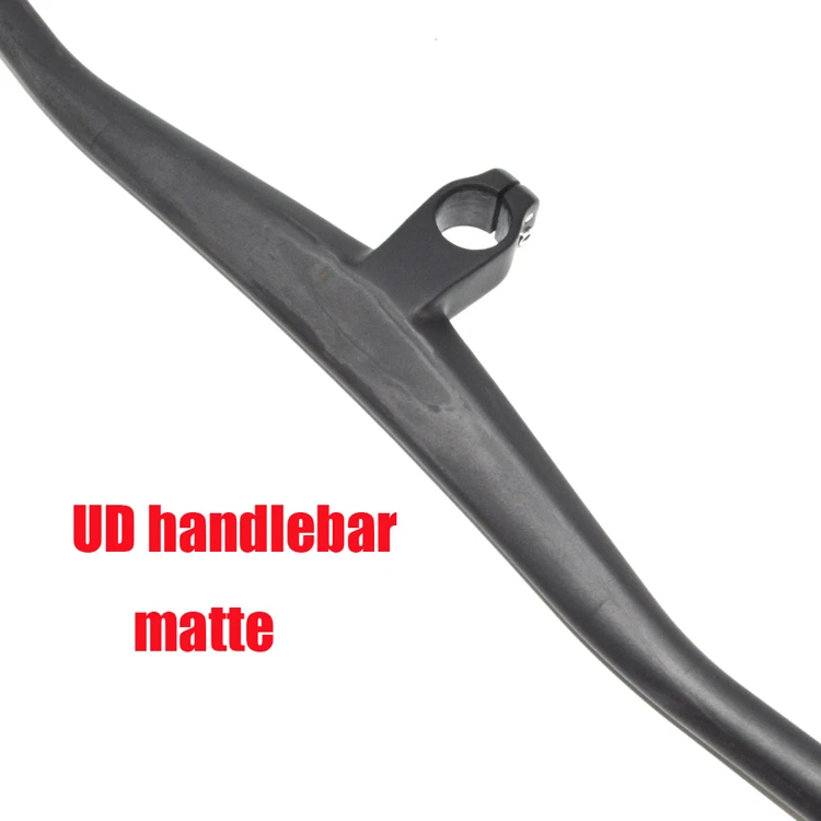 740x40mm matte Полностью углеродное волокно MTB велосипедный руль интегрированный стержень UD углеродное волокно плоский стержень Запасные детали для велосипеда, углепластик 600 мм до 800 мм матовый - Цвет: 740x40mm matte