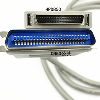 SCSI สาย HPDB50 DB50ชายขนาดใหญ่ CN50ชายเครื่องสแกนเนอร์ Snap กระสุน 4