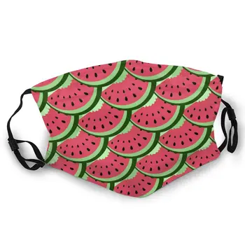 

Colorful Watermelon Double-sided printed dustproof and windproof mask, can be cleaned and reused, suitable for outdoor sports