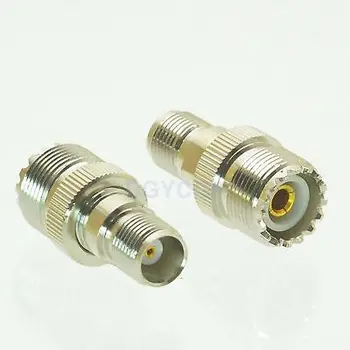 

DHL/EMS 50 pcs Conversion Adapter SO239 UHF female F to TNC female F for Communication -h2