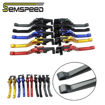 

SEMSPEED LOGO MT-07 3D Rhombus Motorcycle Foldable Brake Clutch Levers For YAMAHA MT 07 MT07 2014 2015 2016 2017 2018 2019 2020
