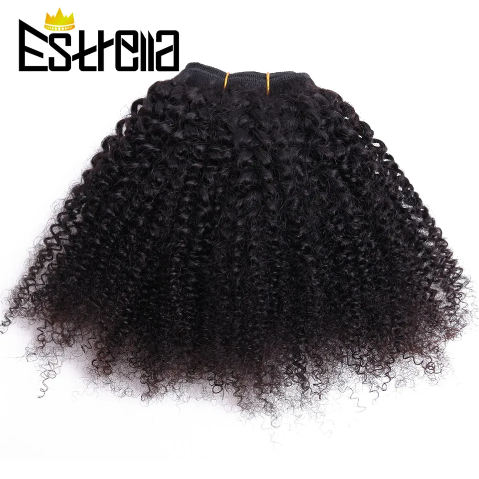 

Mongolian Afro Kinky Curly Hair Bundles 8-28 inch 100% Human Hair Bundles 1/3/4 pcs Lots Remy Hair Weaves Short Curly Hair