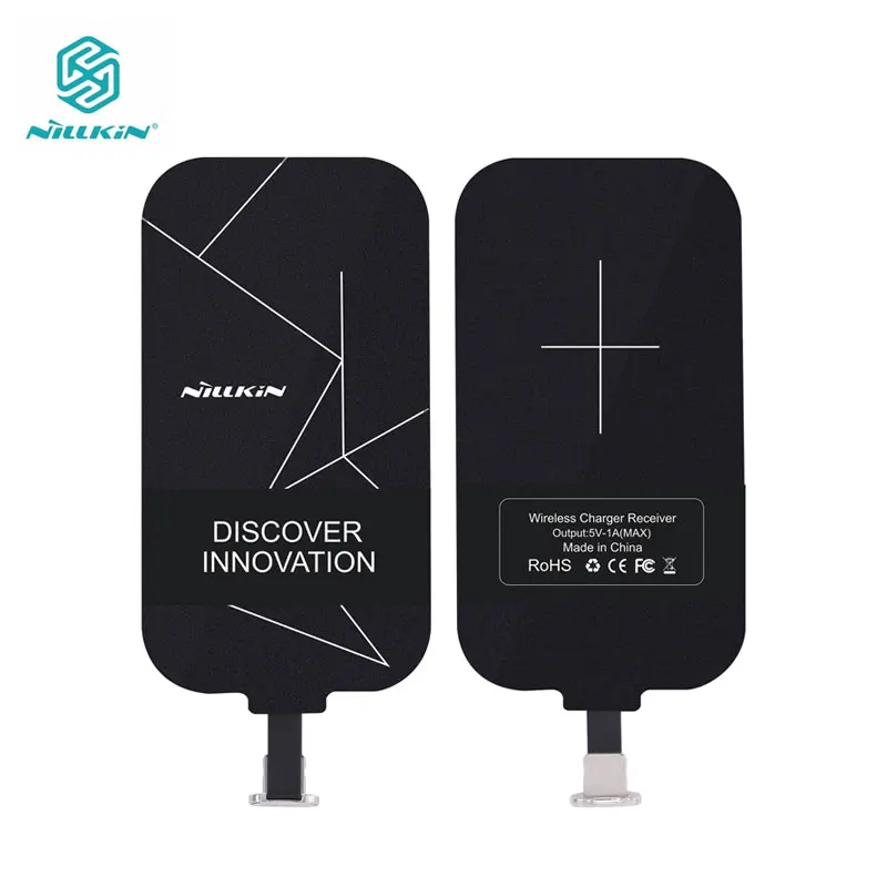  Nillkin Magie Tags QI Wireless Charging Empfänger Micro USB/Typ C Adapter Für iPhone 5S SE 6 6 S 7 