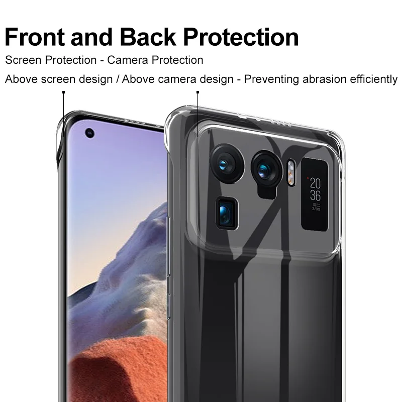 For Redmi Note 13 Pro Plus 5G Crystal Case IMAK 360 Protect Air