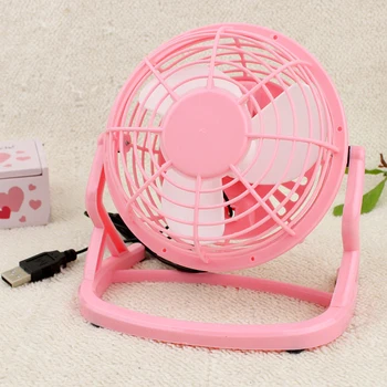 

4 Inch USB Fan Office Desktop Plastic Small Fan Mini Electric Fan 360 Degree Rotation Small Fan Easy To Carry