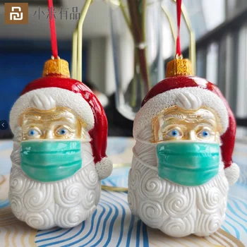 

New Youpin Santa Claus Resin Hanging Decoration Pendants Christmas Tree Ornaments Crafts Creativity Gifts Xmas Home Party Decor