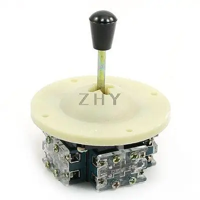 

AC 380V 5Amp 8P4T Latching Action Rocker Actuator Joystick Switch