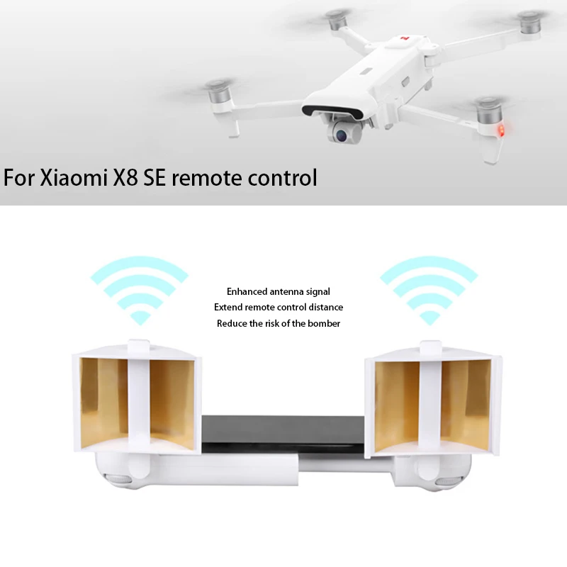

High Reflectivity Antenna Range Extender Signal Booster For Fimi X8 SE Remote Controller Film Protection Design Antenna Booster