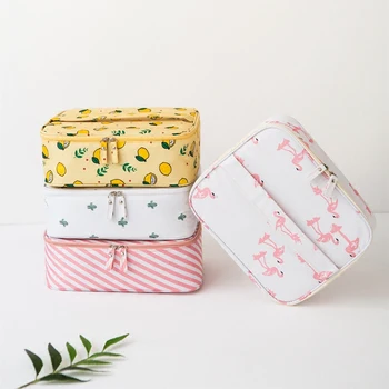 

Cute Organizer Cosmetic Bag Small Female Portable Storage Box Large Capacity Travel Necessarie Feminina Home Organizer EB50SN
