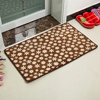 

2017 New Microfiber Slip-Resistant Bath Mat Kitchen Carpet Pad Bedroom Door Bathroom Rug Carpet Floor Mats, tapis de toilet