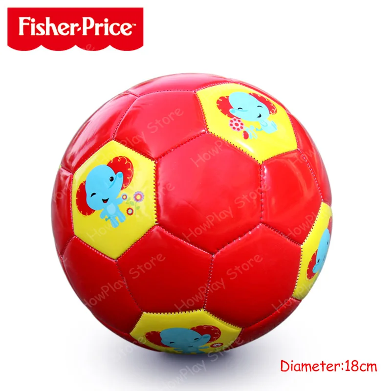 Fisher-Price детские футбольные Игрушечные Мячи тренировочный мяч студенческий детский сад родитель-ребенок футбол Семейная Игра - Цвет: Флуоресцентный желтый