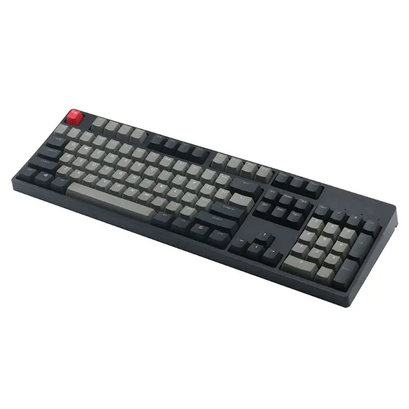 Черный серый смешанный Dolch толстый PBT RGB Shot с подсветкой 108 Keycap OEM профиль для Cherry MX переключатели клавиатуры Keycap 83XB