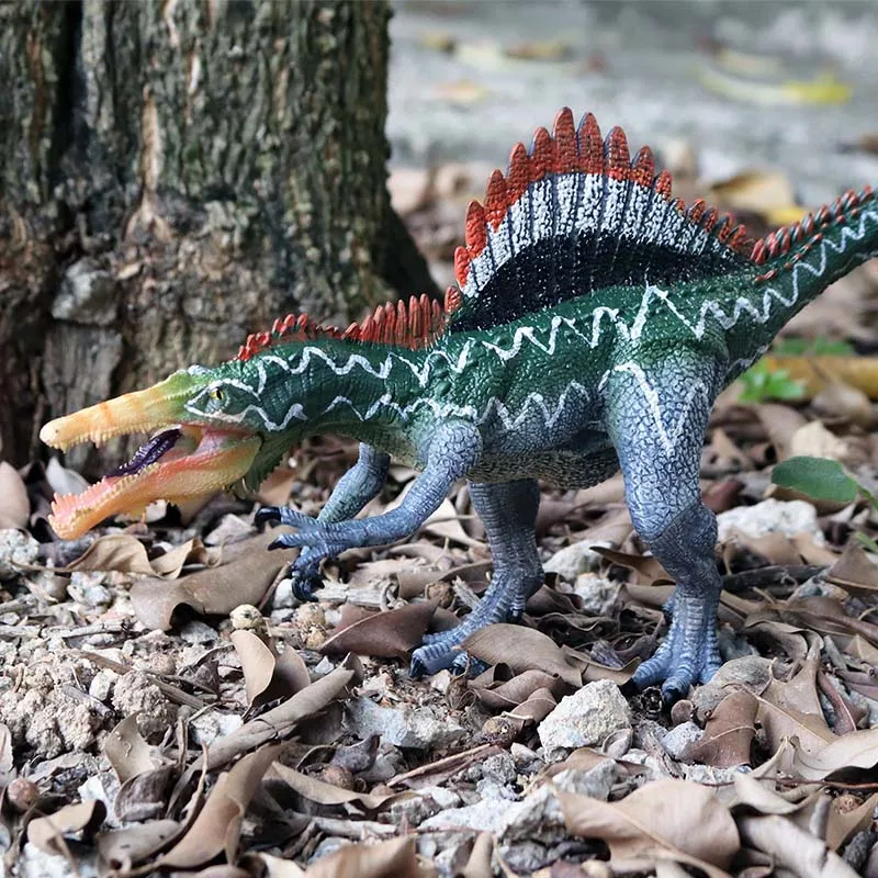 Oenux динозавр Юрского периода Плотоядный S. marocannus открытый рот Динозавры Животные модель фигурки коллекция игрушка для ребенка подарок
