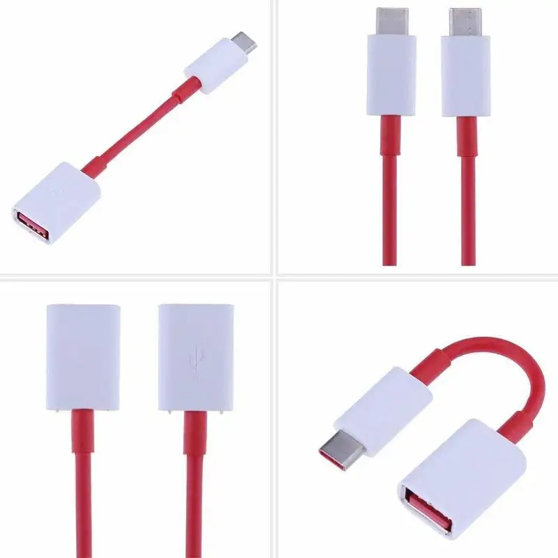 Для OnePlus 5/3T/3 10 см usb type-c OTG конвертер кабель для зарядного устройства для мобильного телефона для samsung Note8 S8 Plus для LG G5