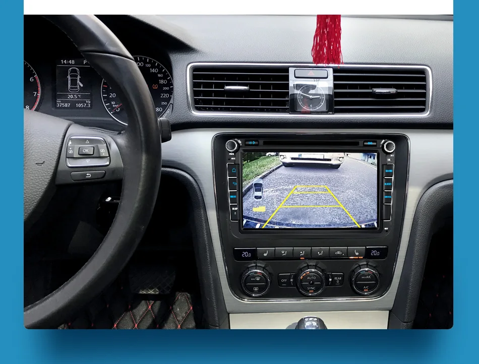 Flash Deal 8"Head Unit  BT WIFI Android 8.1 Car Radio Stereo For Volkswagen VW Passat Skoda Golf GPS Navigation NO DVD Player Steering Whee 11