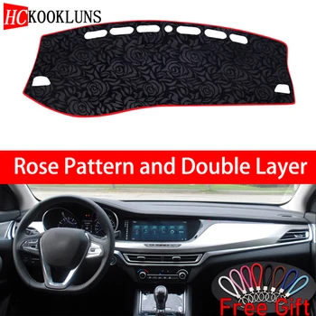 

Rose Pattern For changan EADO 2018 Dashboard Cover Car Stickers Car Decoration Car Accessories Interior Car Decals