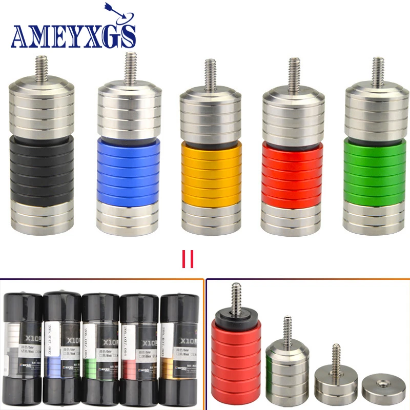 Archery Stabilizer Ball Balance Bar Weight Damper Compound Recurve Bow Silencer Archery Stabilizer Ball Balance Bar Weight Damper Compound Recurve Bow Silencer