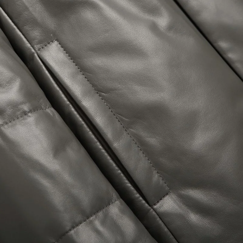 Рисунок 5 - Пуховик мужской из натуральной кожи