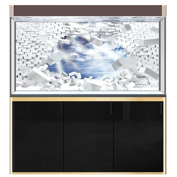 

[JX-9911] Fish Tank Background HD Natural Series Aquarium Sticker Mural Decoration Painting Pattern Size Can Be Customized