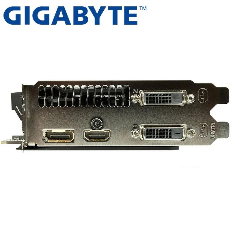 Видеокарта GIGABYTE GTX 1060 6 ГБ 192 бит GDDR5 оригинальные б/у видеокарты для nVIDIA Geforce 1050 Ti HDMI