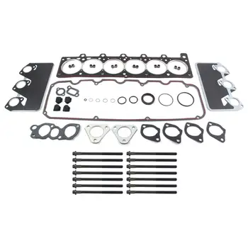 

AP03 Cylinder Head Gasket Set +Screws 11129059240 11129058467 for BMW E30 325e 2.7 325i E28 525e E34 525i Z1 2.5 New