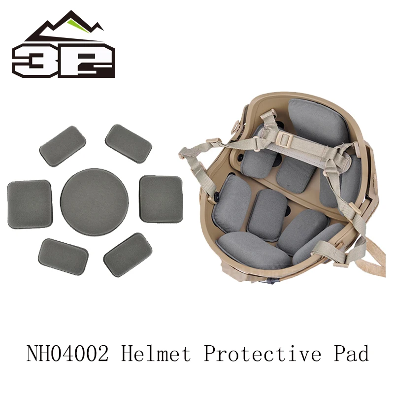 

New 7PCS/SET High Quality Helmet Protective Pad Airsoft FAST Protector For CP Paintball Wargame Cushion NH04002
