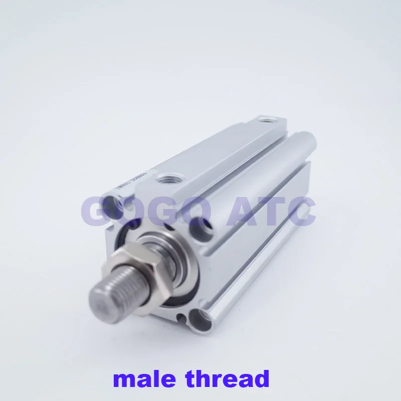 SMC Type CDQ2B40-45D Miniature Compact Cylinder Double Acting Single Rod 40-45mm 