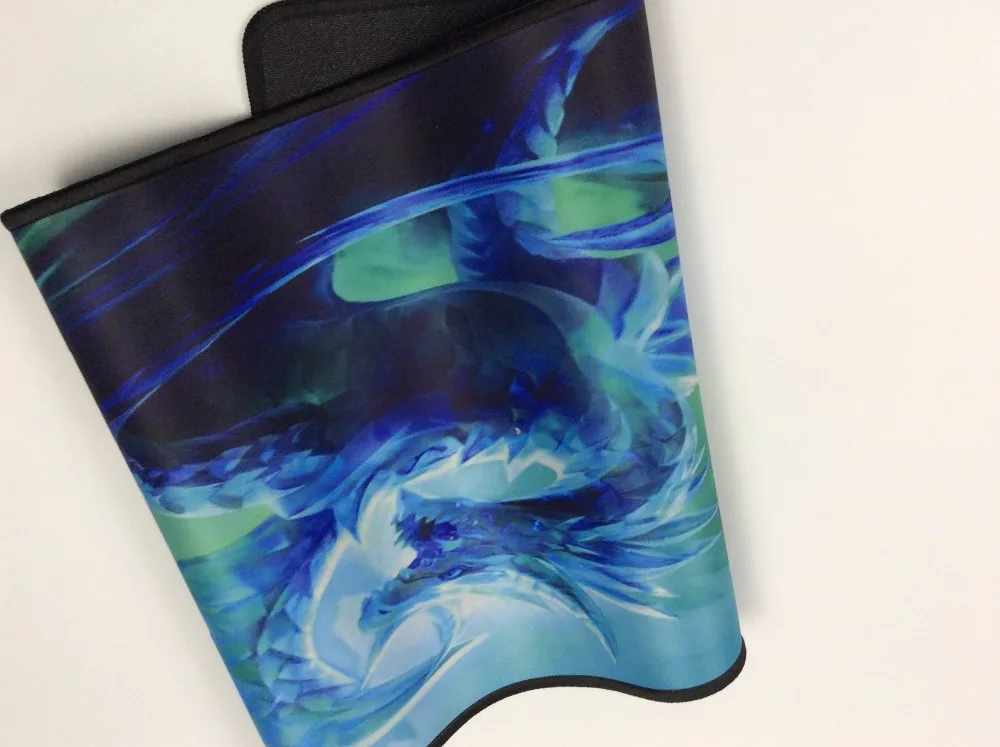 Congsipad Free Design Crystal Dragon Large Gaming Mouse Pad Locking Edge Speed Version Keyboard Mat