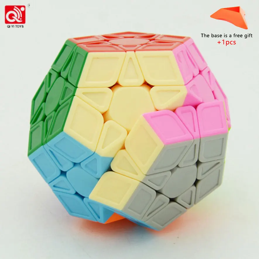 3x3 спидкуб Megaminx Стикеры Magic Cube Додекаэдр Скорость Логические кубики игрушка-головоломка