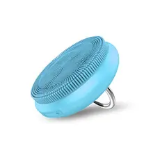 Электрическое очищающее средство для лица с usb-зарядкой, портативное водонепроницаемое средство для снятия макияжа, щетка для сухого и влажного очищения лица