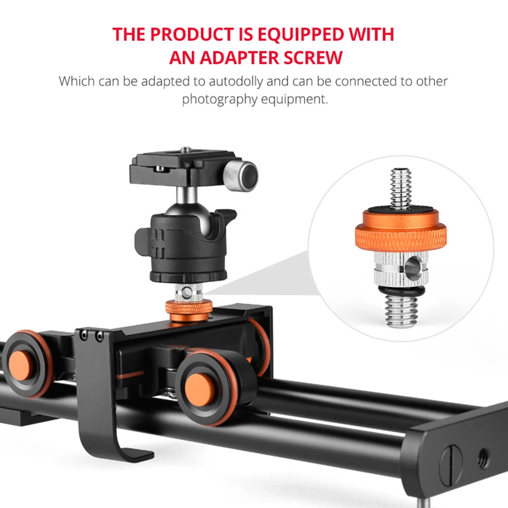 

YELANGU L4X Professional Camera Slider Autodolly Rail Systems for Canon Nikon Sony IPhone DV Camera DSLR Video Stabilizer Dolly