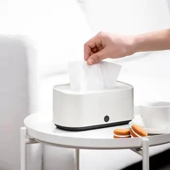 

Nordic Style Tissue Box Household Living Room Napkin Storage Box Creative Coffee Table Paper Storage Box Home Organizer