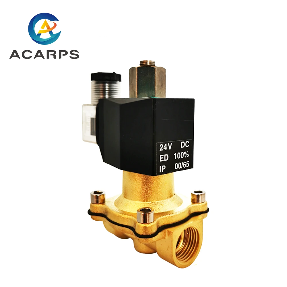 3/4 inch Solenoid Valve Normally Open 220v Water NPT BSP High Temperature