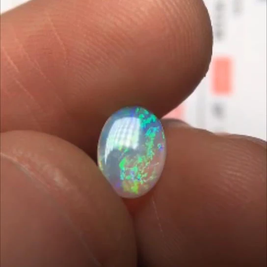 A1220 австралийского происхождения 0.605ct Овальные натуральные опалы свободные драгоценные камни бусины для изготовления ювелирных изделий для изготовления колец подвески