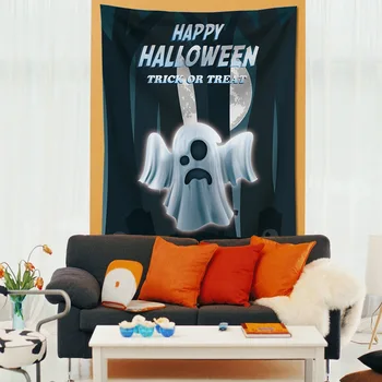 

Halloween party decoration 75*100cm wall tapestry decoration Halloween party exclusive wall halloween decor favorite