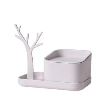 

Multifunctional Jewelry Storage Box Jewelry Hanger Cosmetics Rack Jewelry Box