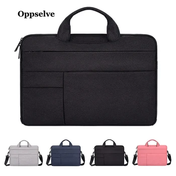 

Oppselve Laptop Sleeve Case Bag for Macbook Air 13.3 Pro 14 New Retina Cover For Xiaomi HP Dell Notebook Handbag 14" 13.3" 15.6"