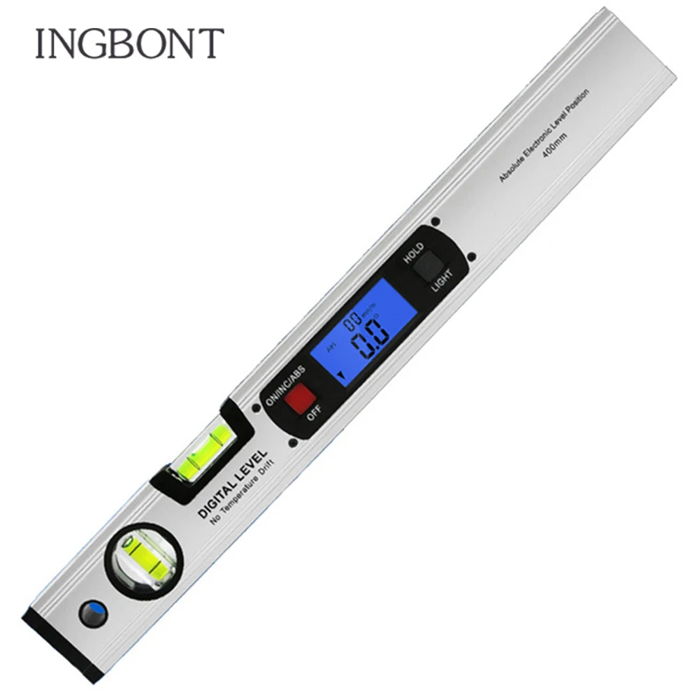 

Digital Protractor Angle Finder Inclinometer electronic Level 360 degree with/without Magnets Level angle slope test Ruler 400mm