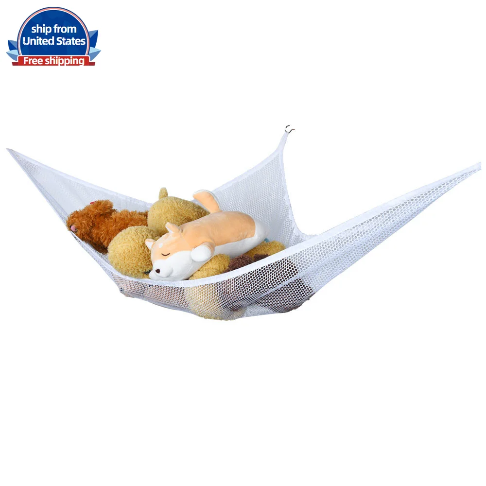 corner hanging net for stuffed animals